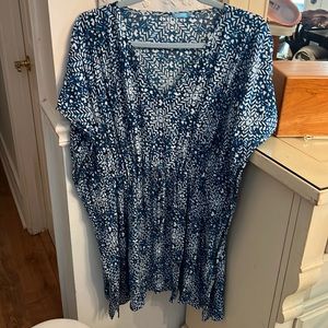 JMcLaughlin Caftan Style Tunic/Coverup EEEUC